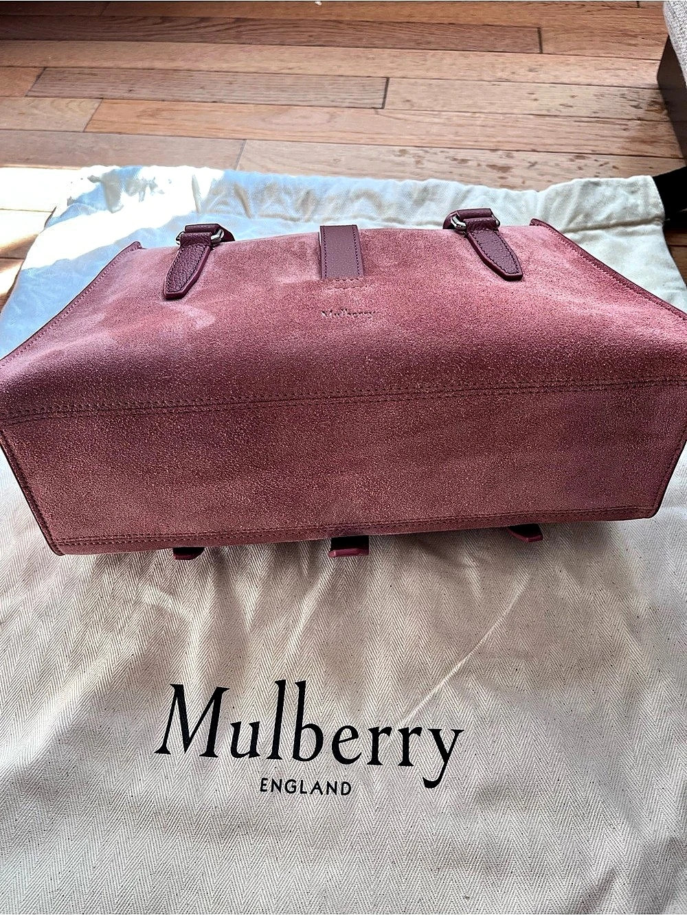 Mulberry Small Roxanne Pink Scrumpy Suede - Picture 4 of 7